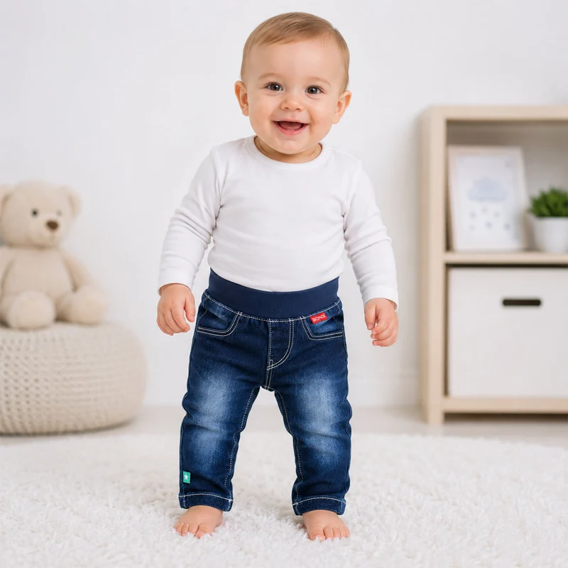 BONDI Baby Kleinkinder Jeans 93658 - Blau | Jungen Joggdenim