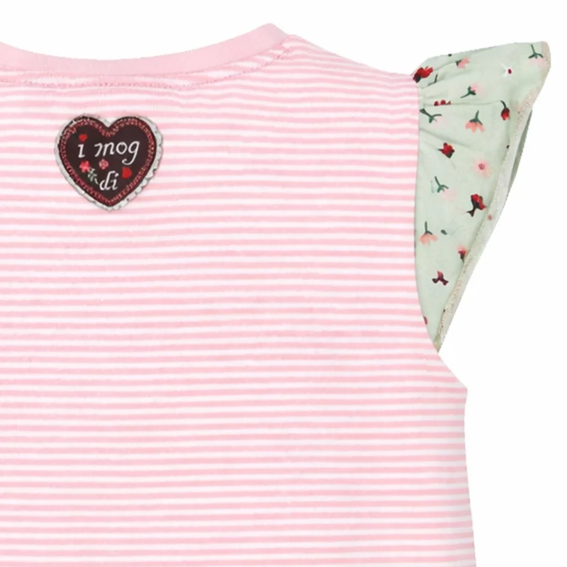 BONDI Baby Mädchen T-Shirt "Bambi" 86751 | Weiß Rosa