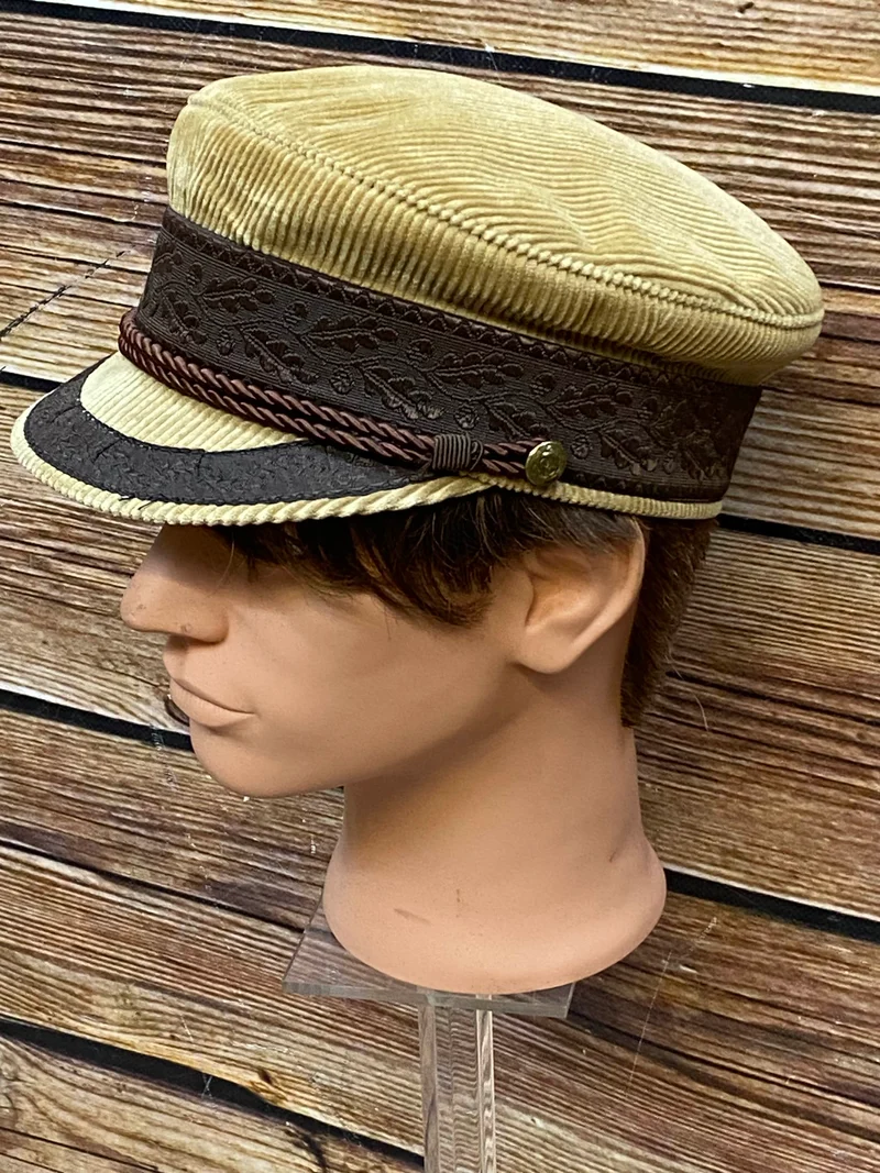 Prinz-Heinrich-Mütze Cord – Gr. 57
