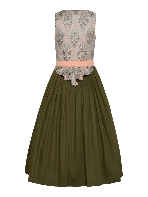 Berwin Maxi Dirndl 2pcs. 80cm "Tiffany" green