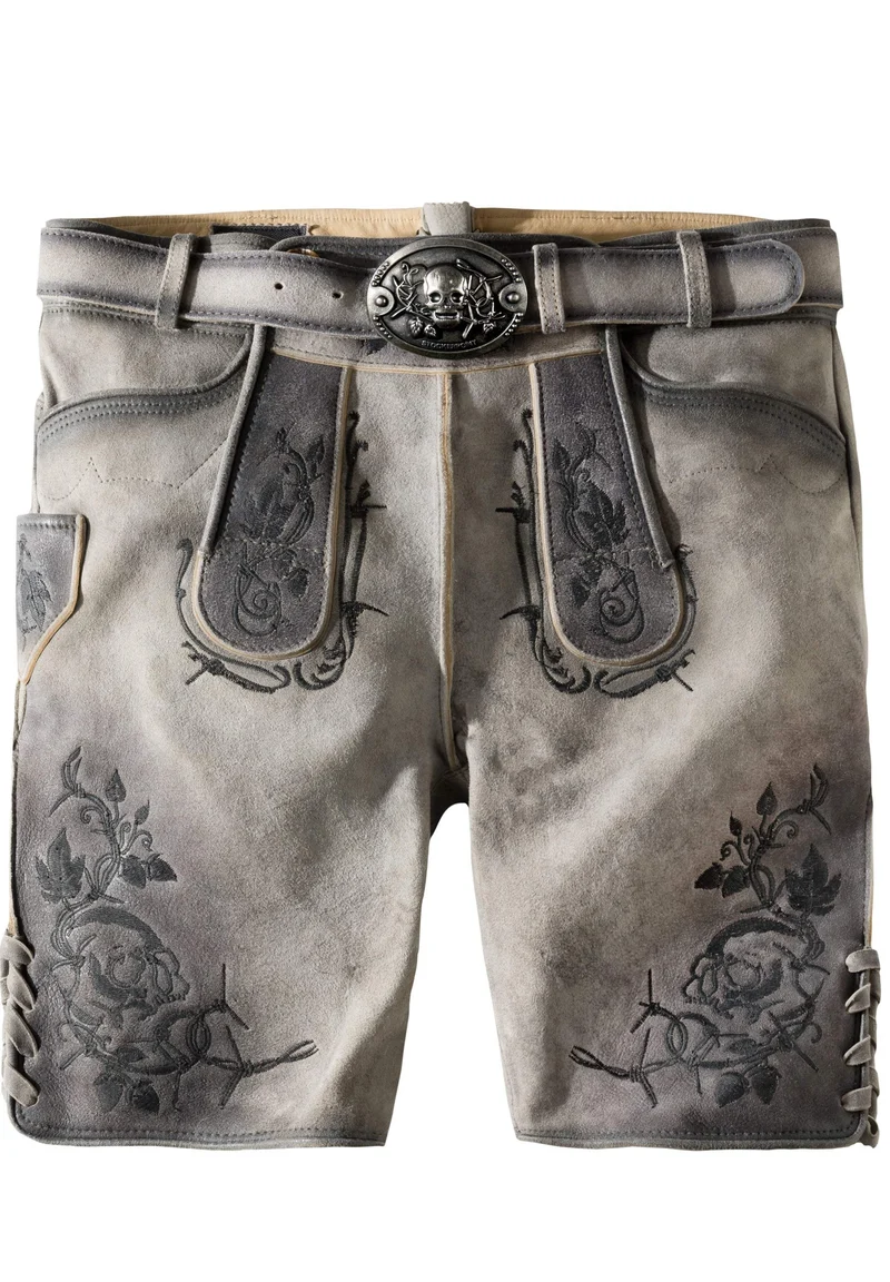 Men's Lederhosen Kramer Vintage Smoked Washed (58) closeout