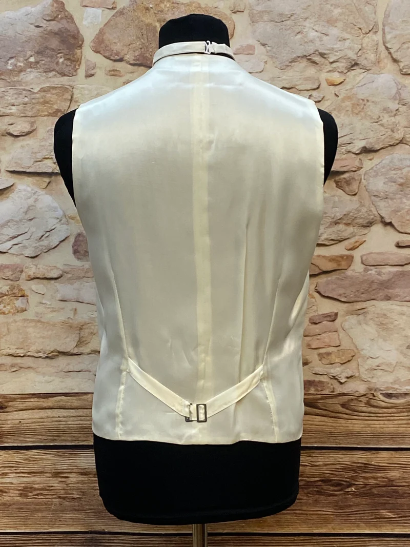 Weste - Herren - Hochzeit - Creme – Gr.52