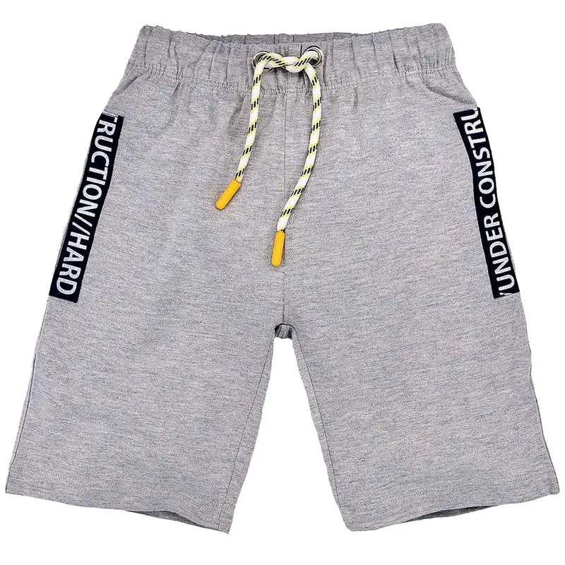 BONDI Bermuda Shorts "Hard Work" für Jungen 33154 - Grau | Kurze Kinderhose