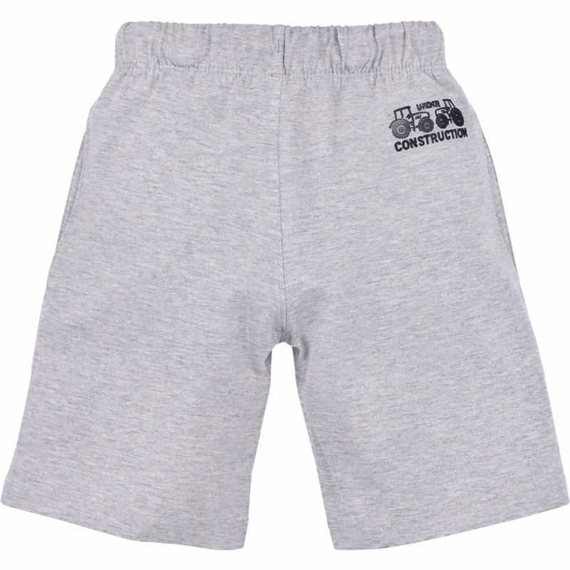 BONDI Bermuda Shorts "Hard Work" für Jungen 33154 - Grau | Kurze Kinderhose