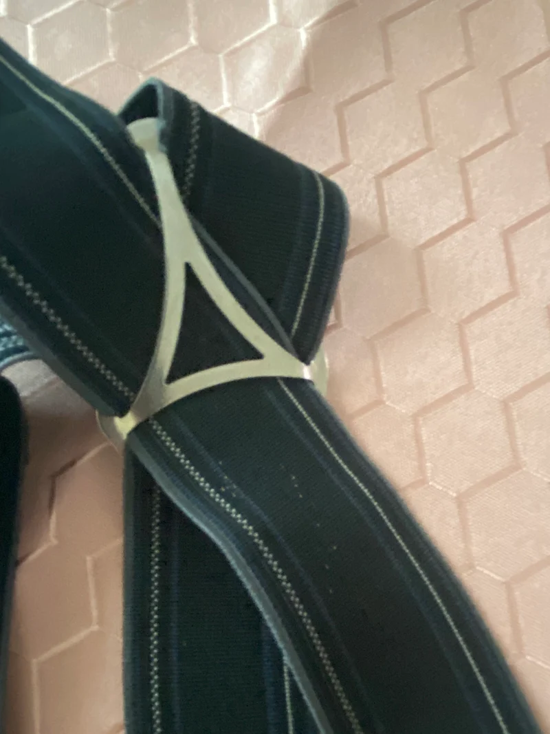 Vintage Herren-Hosenträger in Dunkelblau mit X-Form