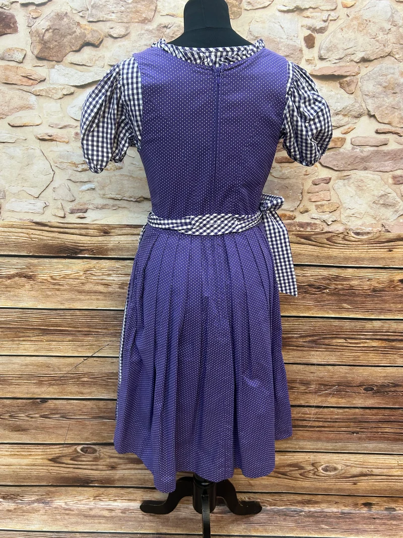 Dirndl lila - 3-teilig, Gr. 36