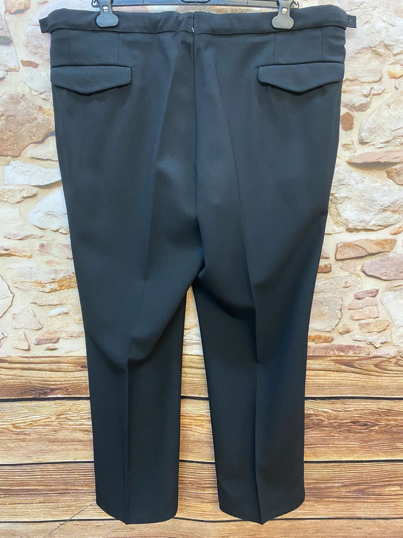 True Vintage Smokinghose Herren Gr. 54 – Bund 100 cm
