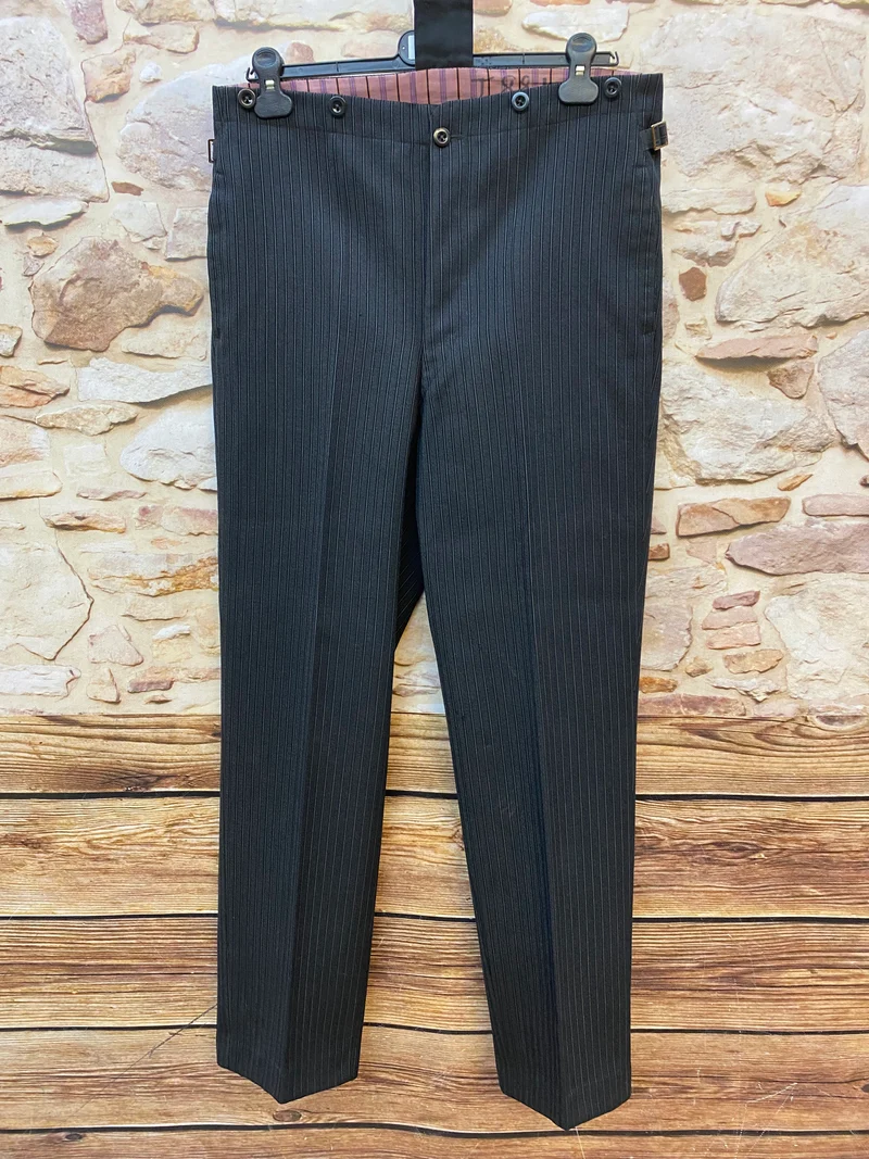 Stresemannhose – Vintage - gestreift - Größe 50