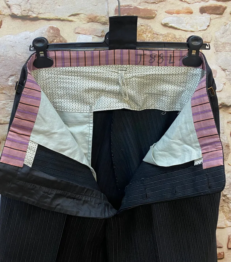 Stresemannhose – Vintage - gestreift - Größe 50