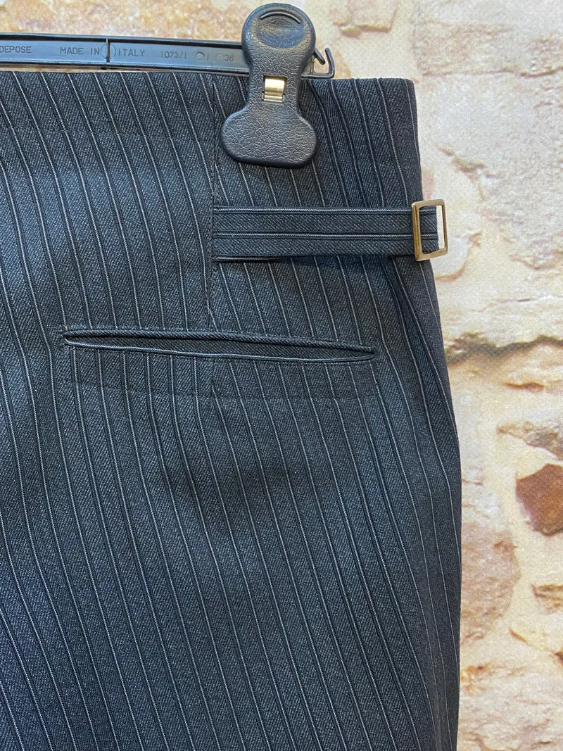 Stresemannhose – Vintage - gestreift - Größe 50