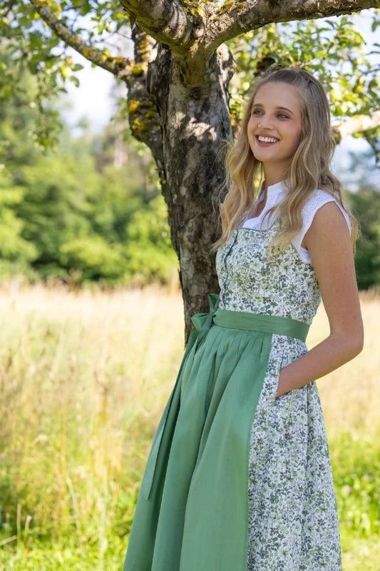 Berwin Long Dirndl 2pcs. 70cm "Anna" green