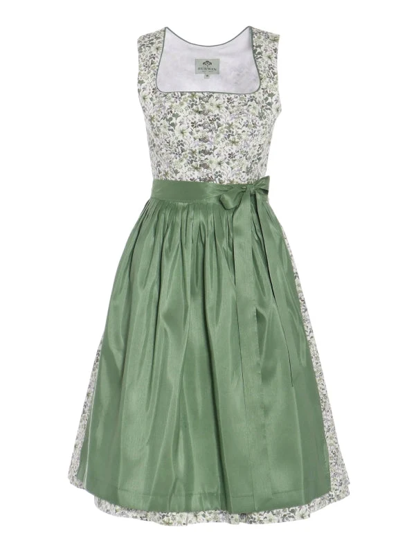 Berwin Long Dirndl 2pcs. 70cm "Anna" green