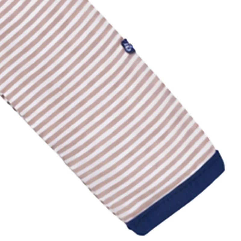 BONDI Baby Langarm Wickelbody "Bär" 93763 | Beige