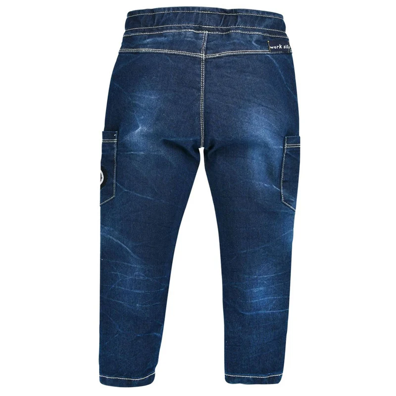 BONDI Lange Jeans "Traktor" für Jungen 33110 | Blau