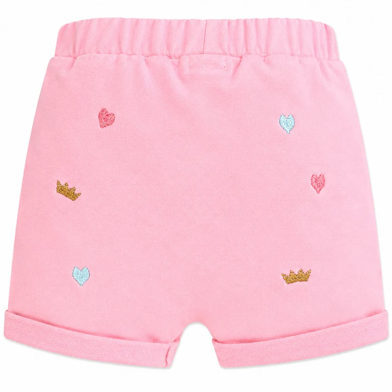 BONDI Baby Mädchen Shorts "Princess" 86575 | Rosa - Kurze Hose