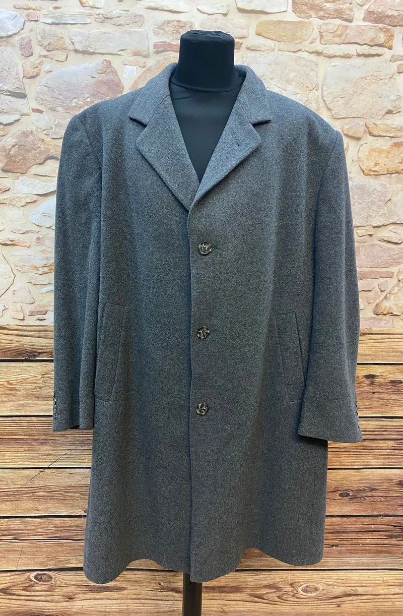 Vintage-Wollmantel - britischer 1920er-Jahre-Stil - Gr.58