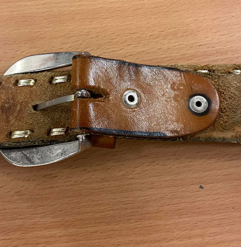 Vintage Western-Gürtel - Adlermotiv