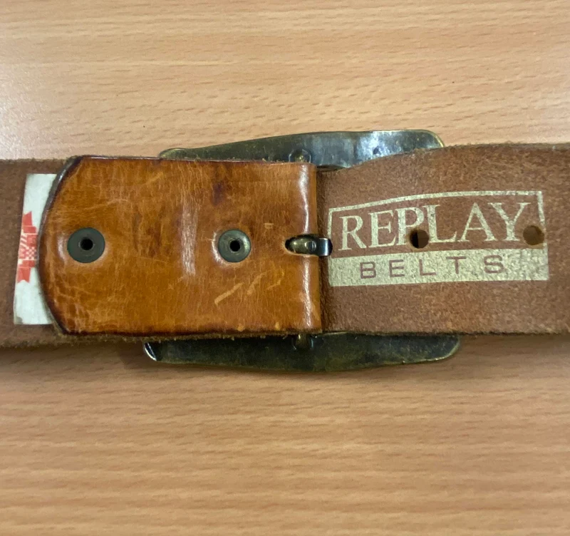 Vintage Replay Ledergürtel