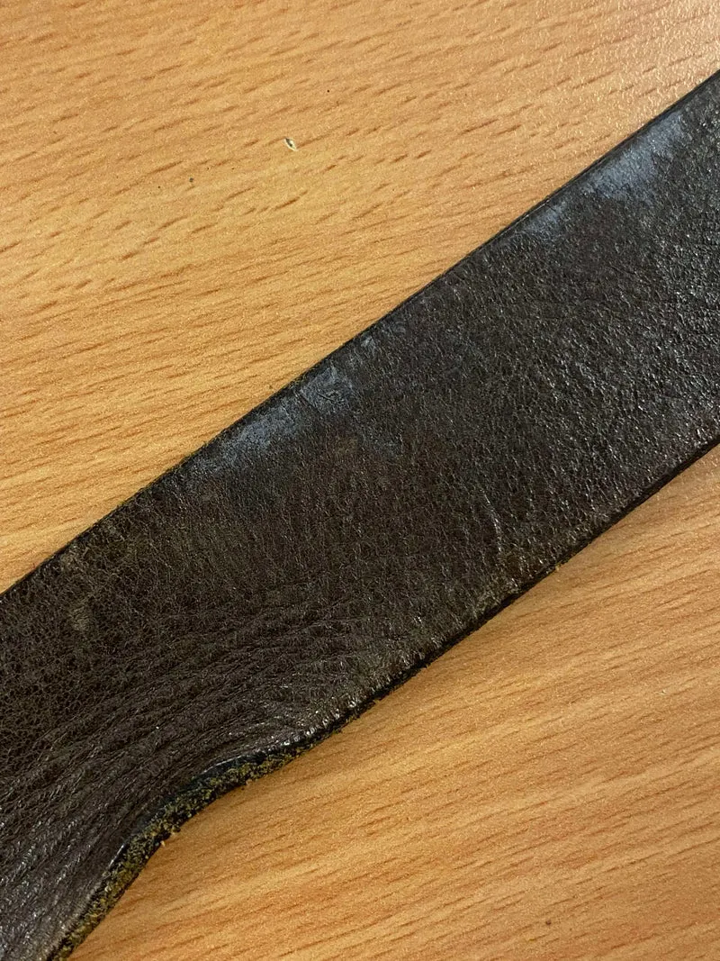 Ledergürtel - Vintage - Adlermotiv