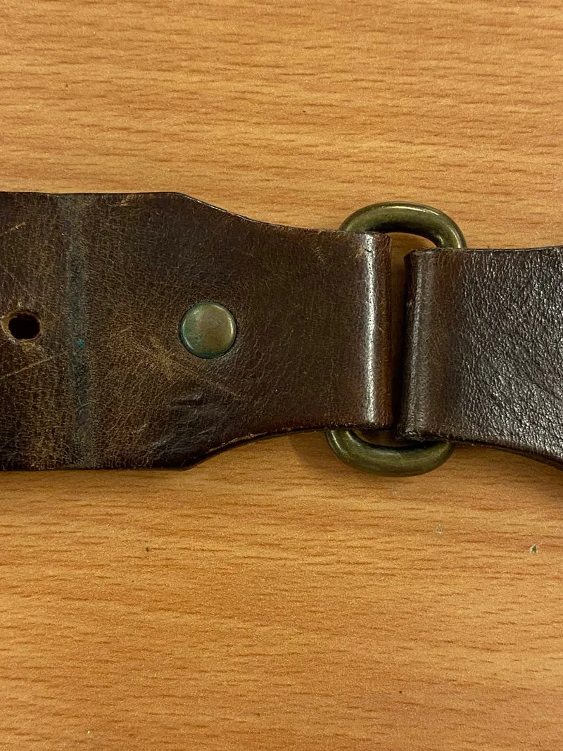 Ledergürtel - Vintage - Adlermotiv