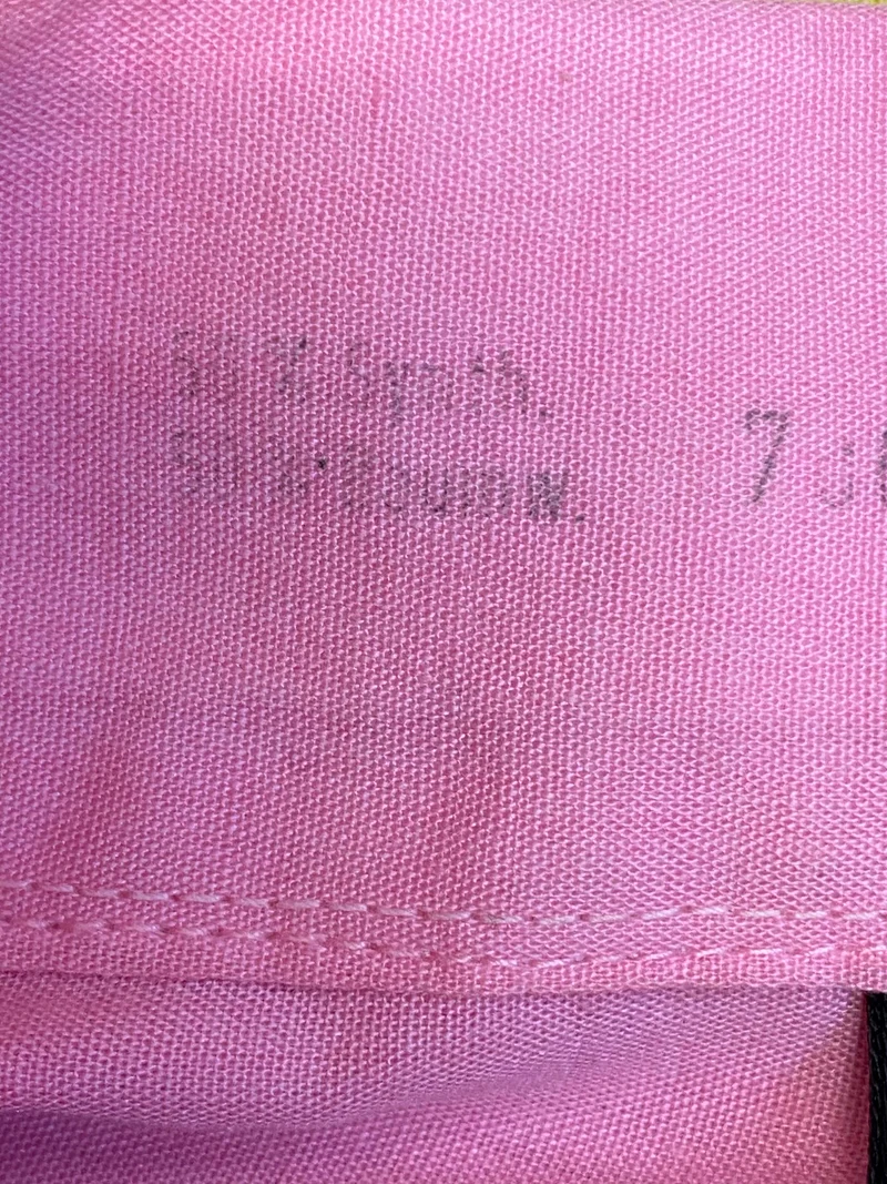 70er Jahre Vintage-Charme in Rosa – Größe 42