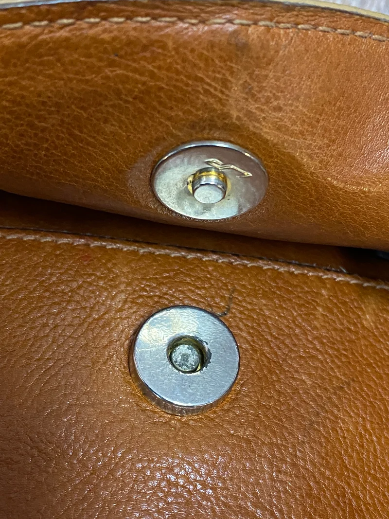 Steampunk-Vintage Handtasche Echtleder