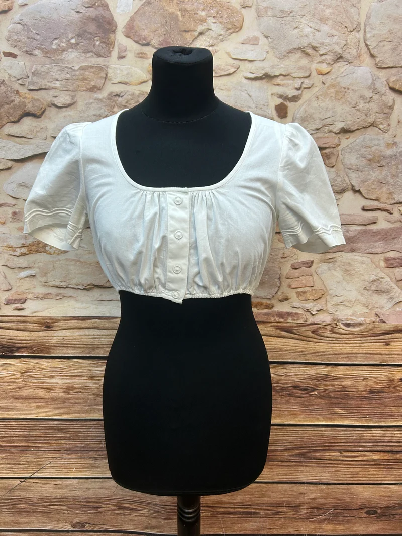 Vintage Dirndl royalblau – kurz, Gr. 38