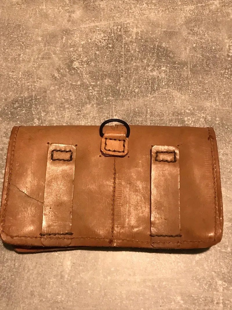 Vintage Ledertasche Echtleder braun