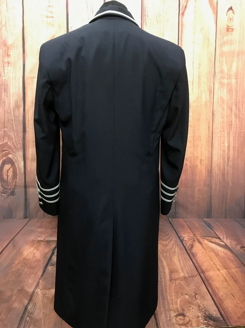 Uniformmantel - Vintage - dunkelblau