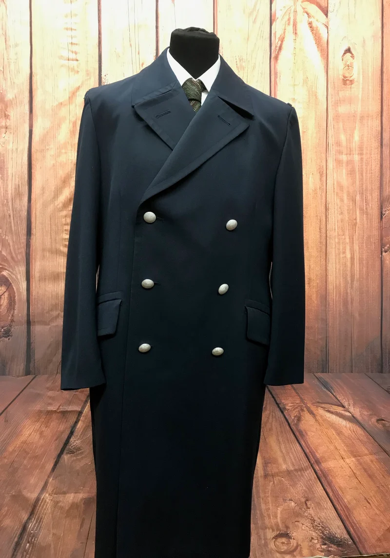 Uniform Mantel Militär dunkelblau