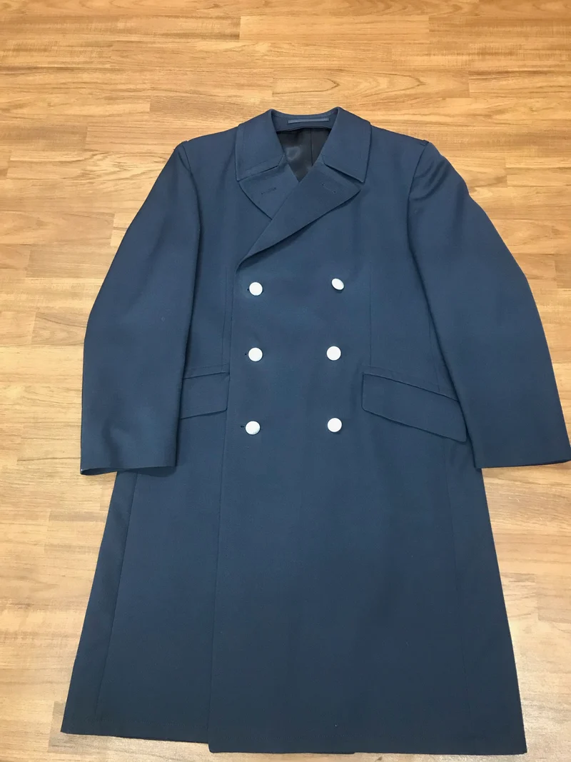 Uniform Mantel Militär dunkelblau