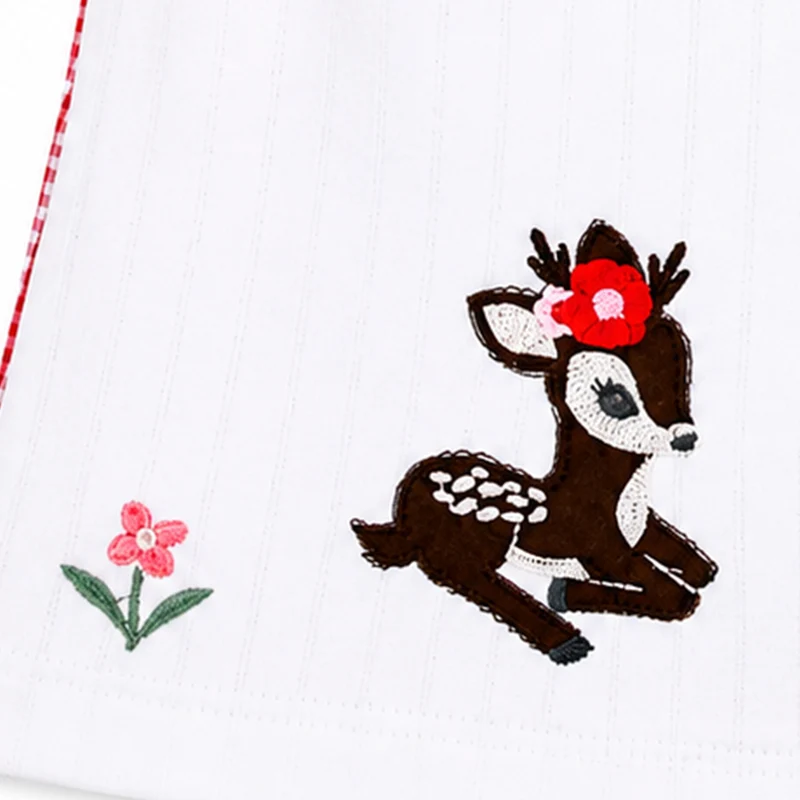 BONDI Baby Mädchen T-Shirt "Bambi" 86753 | Weiß Rot