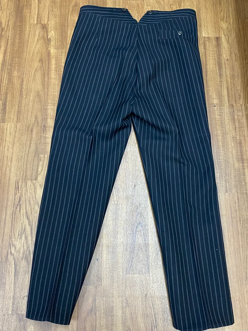 Vintage Stresemannhose Herren – 20er/30er Jahre Nadelstreifen aus Schurwolle