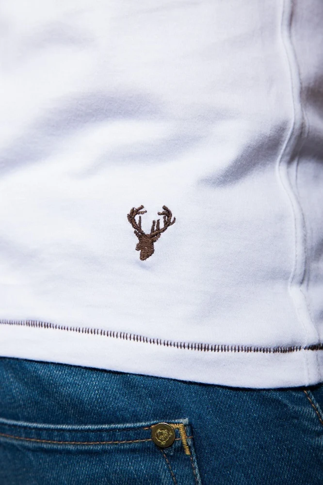 Krüger BUAM T-Shirt Jagdaufsicht - Weiß