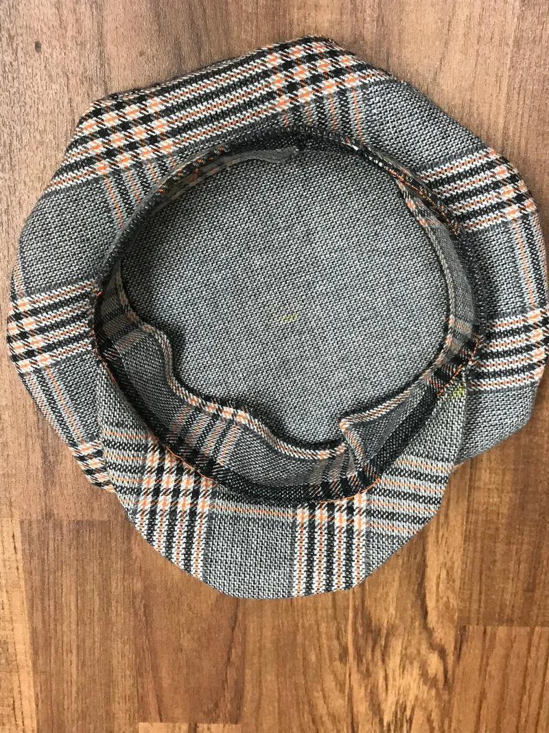 Schiebermütze im britischen 1920er-Jahre-Stil ca.Gr.62, Handmade, Unikat