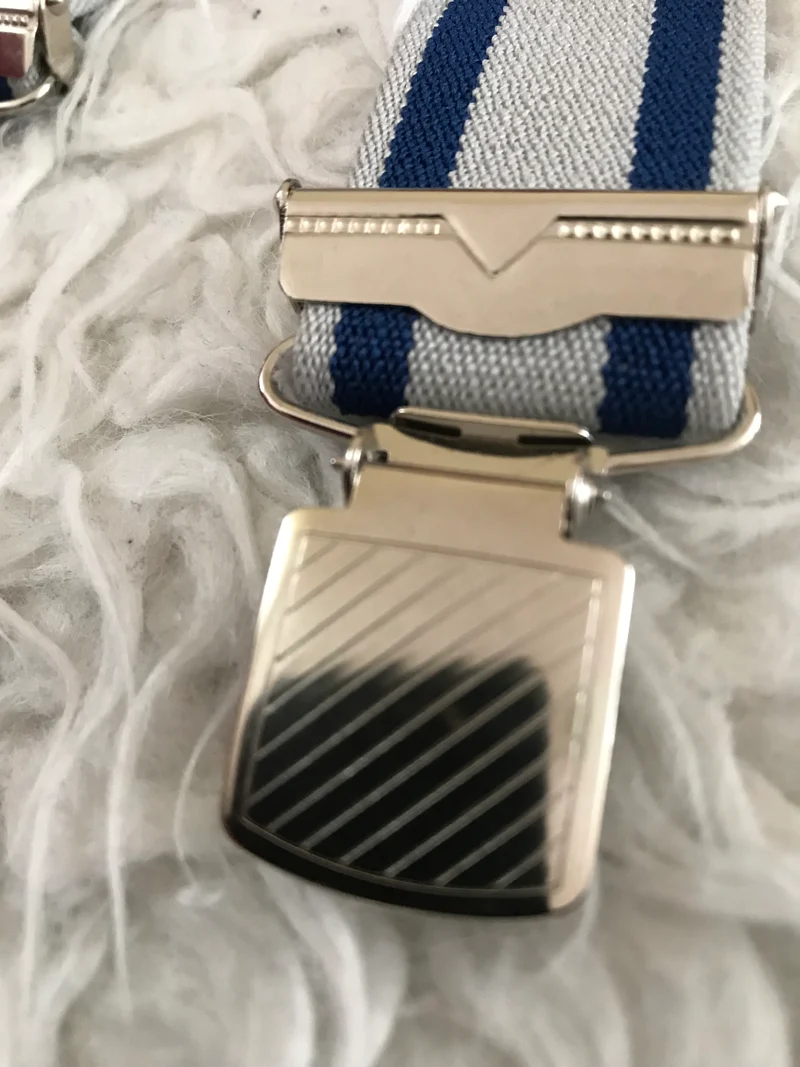 Kurze Vintage Hosenträger mit Clip