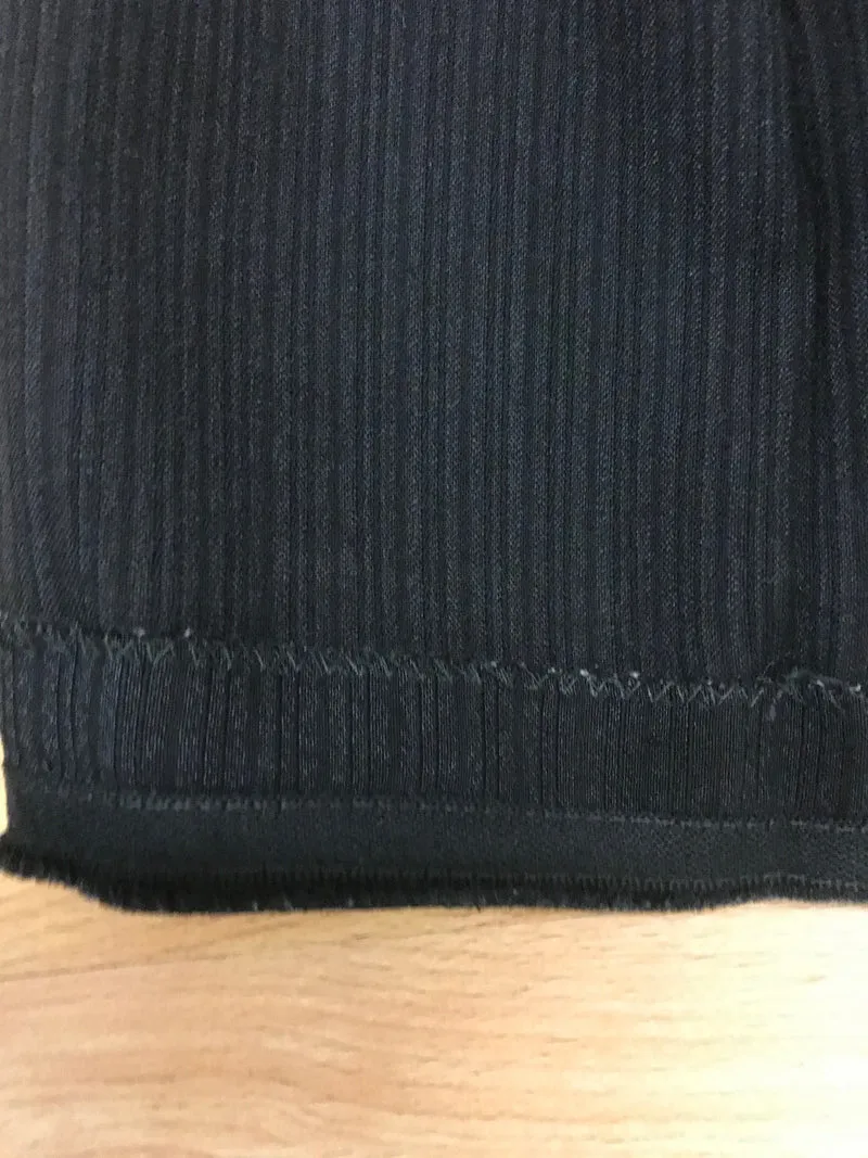 Vintage Stresemannhose Herren schwarz grau Nadelstreifen – Schurwolle