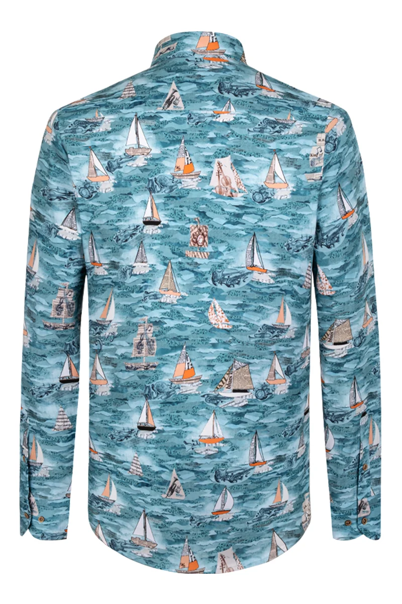 Jazz at North Sea inspired Long Sleeve Men's Shirt