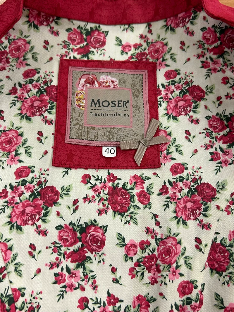 Dirndl rot creme – Moser, Gr.40