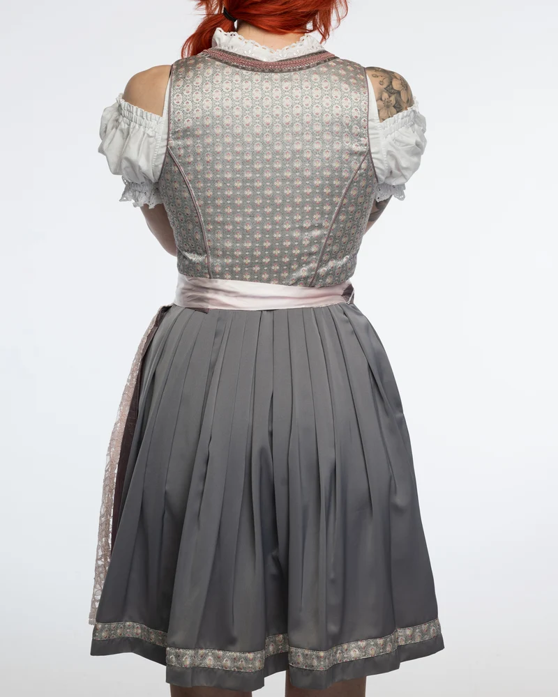 Dirndl rosa grau – Stoiber, Gr.38