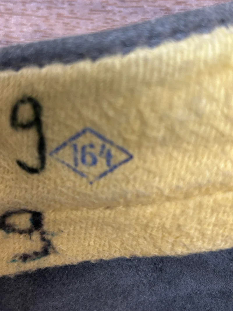 Vintage Kniebundlederhose Herren Bergfreund 1960er–1970er Grau Echtleder Gr. 44