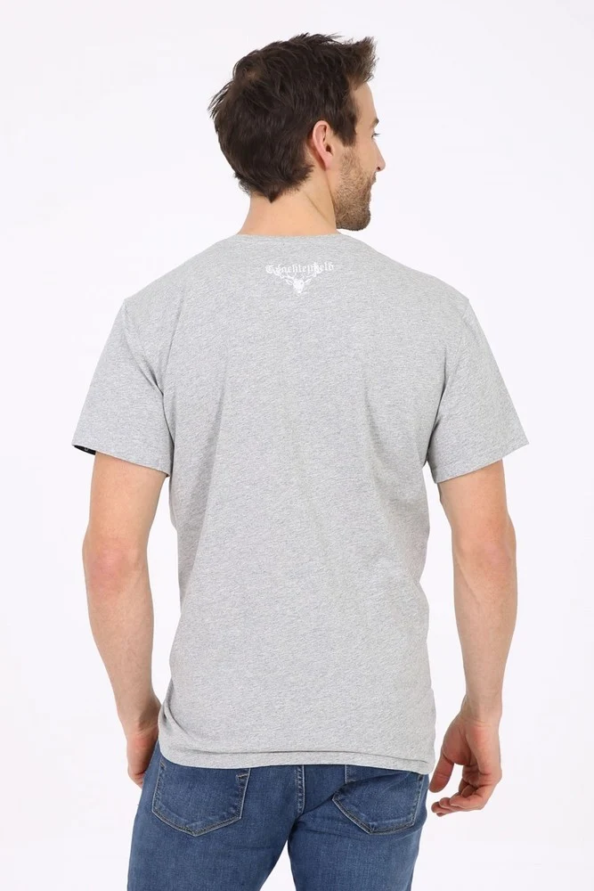 Krüger BUAM T-Shirt Trachtenheld | Grau