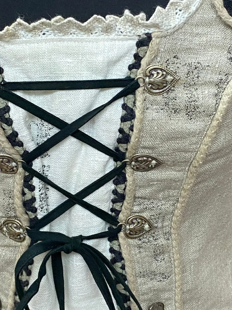 Trachtenmieder – Corsage – ärmellos – Country Line – Gr.34