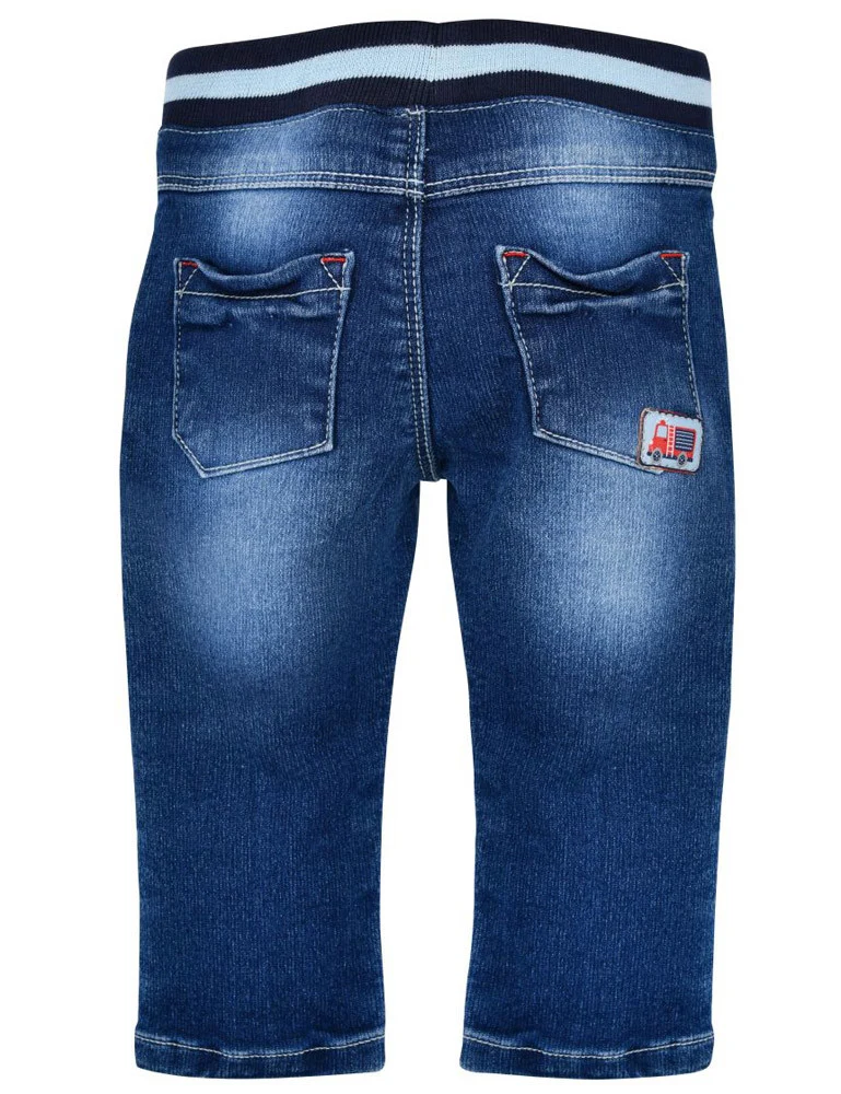 BONDI Lange Jeans "Dino" für Jungen 91435 | Baby Kinder Jogg Denim - Blau