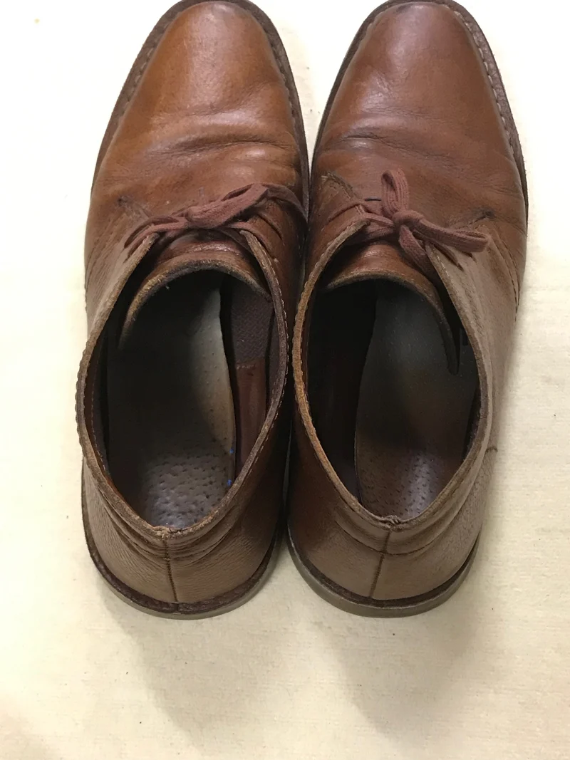 Vintage-Schuhe Lederstiefel Gr.41