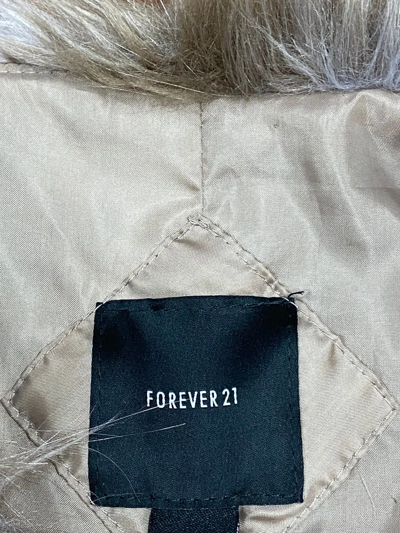 Vintage Fellweste Damen 70er Stil Türkis Braun Beige Gr. M