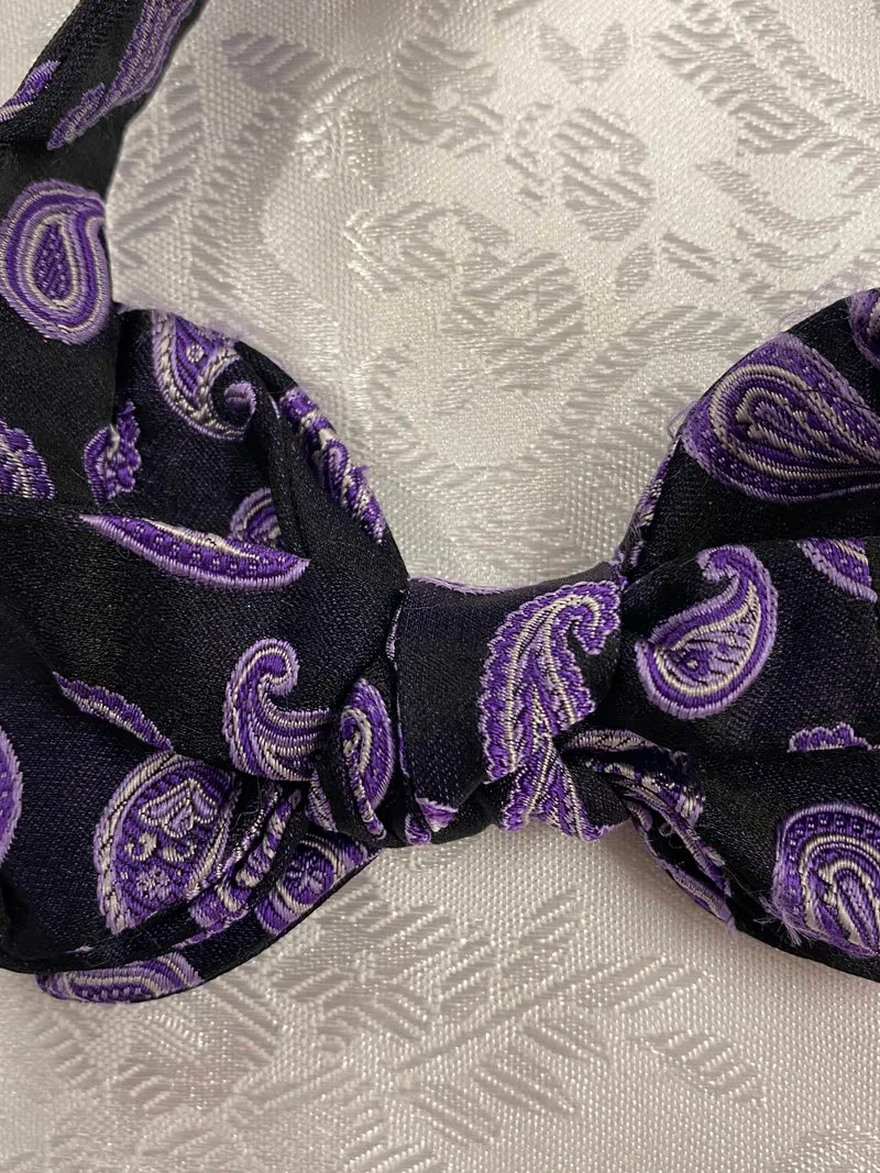 Vintage-Fliege mit Paisley-Muster