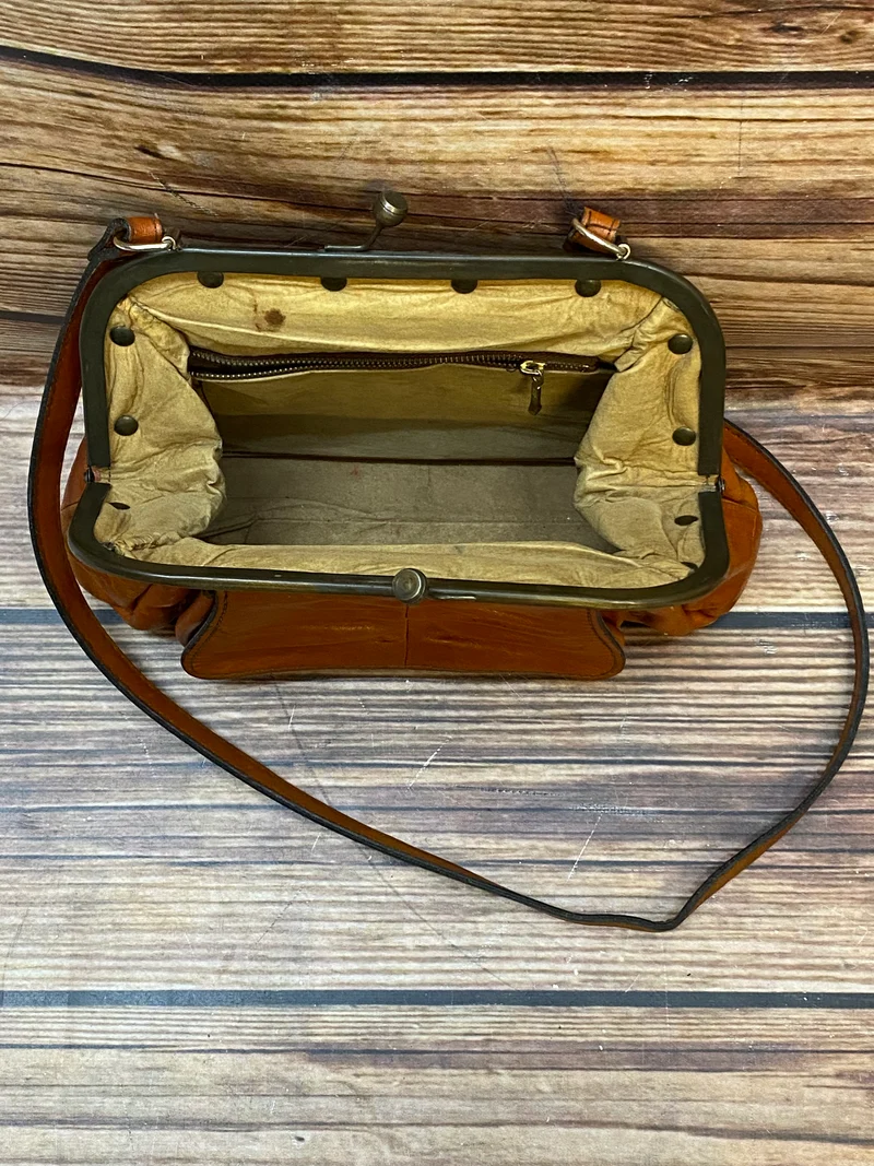 Lederhandtasche Vintage Damen Handtasche