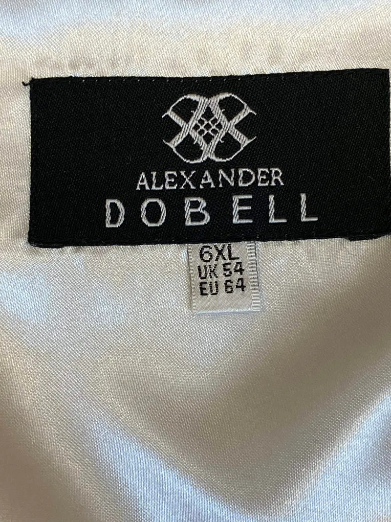 Hochzeitsweste creme Alexander Dobell Set Krawatte Gr. 64