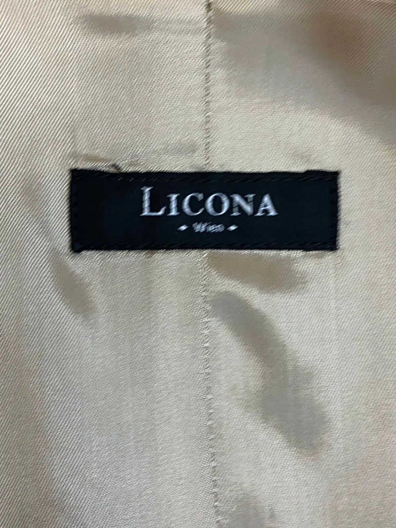 Hochzeitsweste creme Licona Set Plastron Gr. 52 elegant